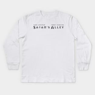 Kirk Lazarus Satans Alley Kids Long Sleeve T-Shirt